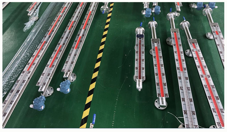 磁翻板液位計量器產品圖